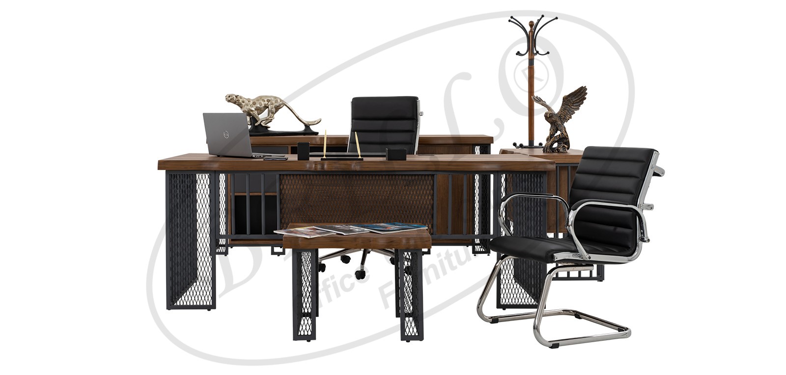 Sanal Kütük Makam Takımı - Ofis mobilyası - Ofis mobilyaları